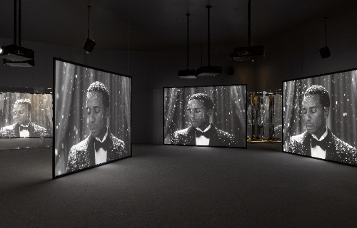 Isaac Julien, Once Again... (Statues Never Die), installation view, Tate Britain, 2023. (Photo courtesy the artist)