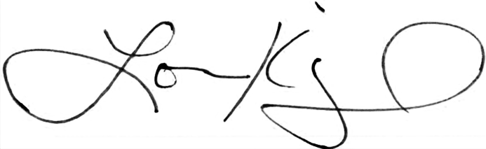 Loren Kinczel signature